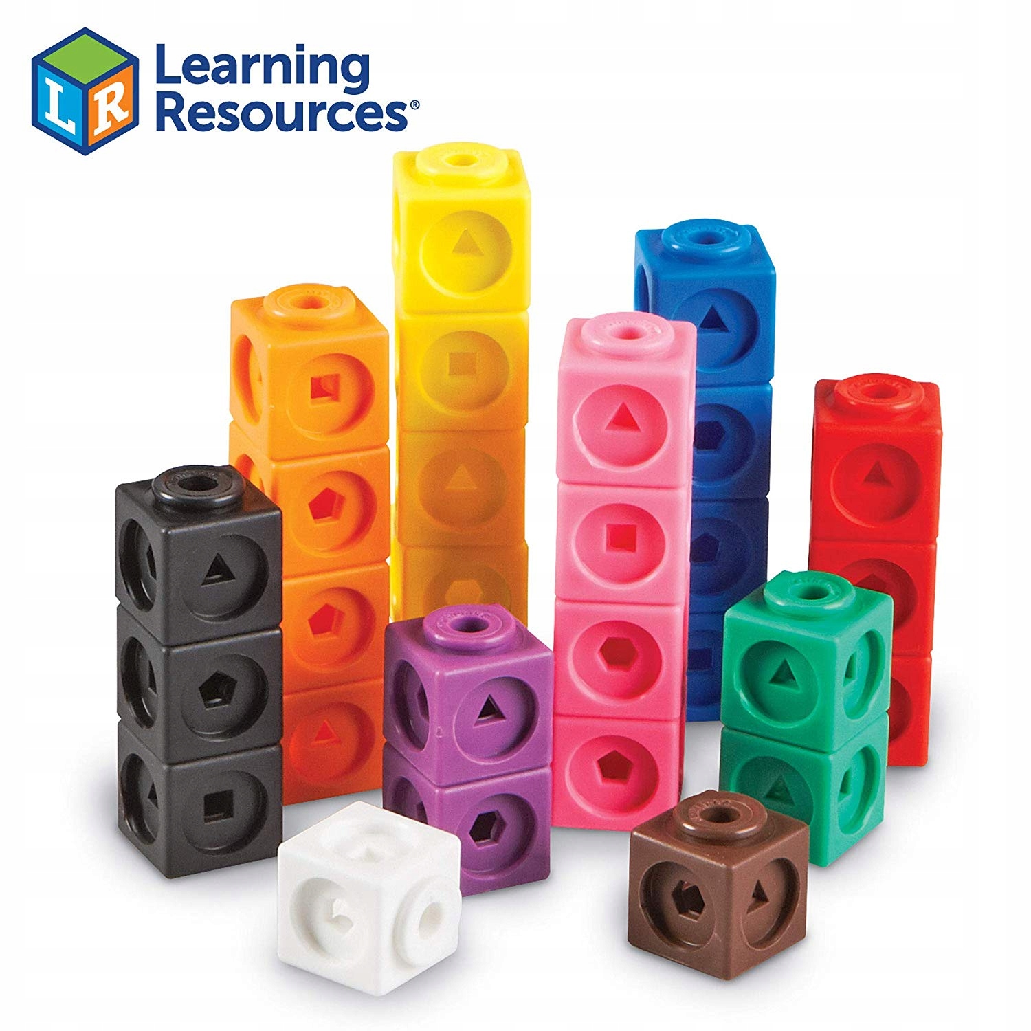 Learning Resources MathLink Cubes Big Builders