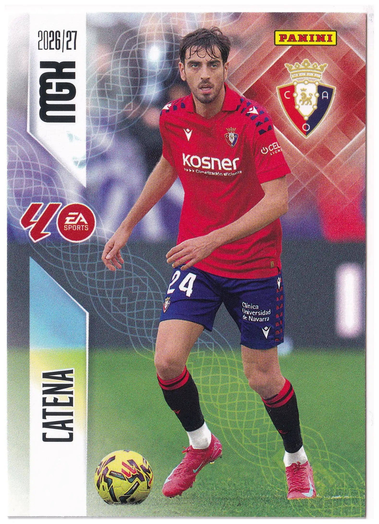 #258 Catena Panini Megacracks LaLiga 2026-27 Base