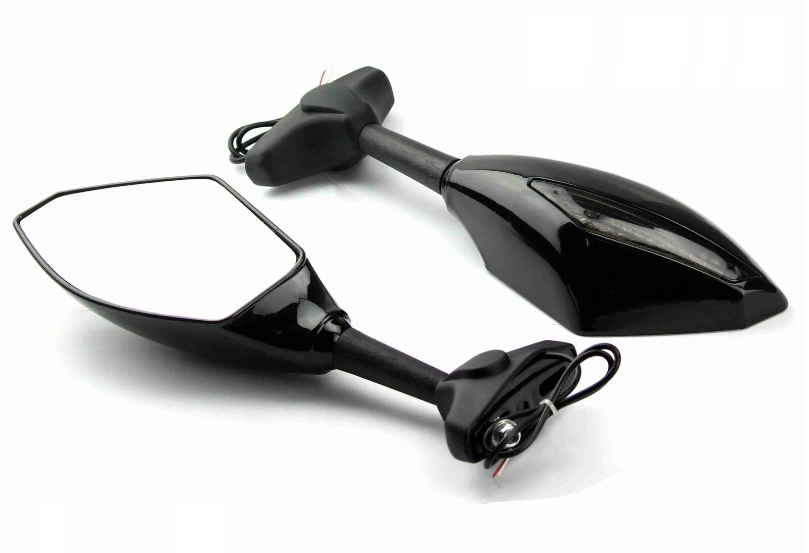 Univerzálne Motocyklové Zrkadlá S Smerovkou