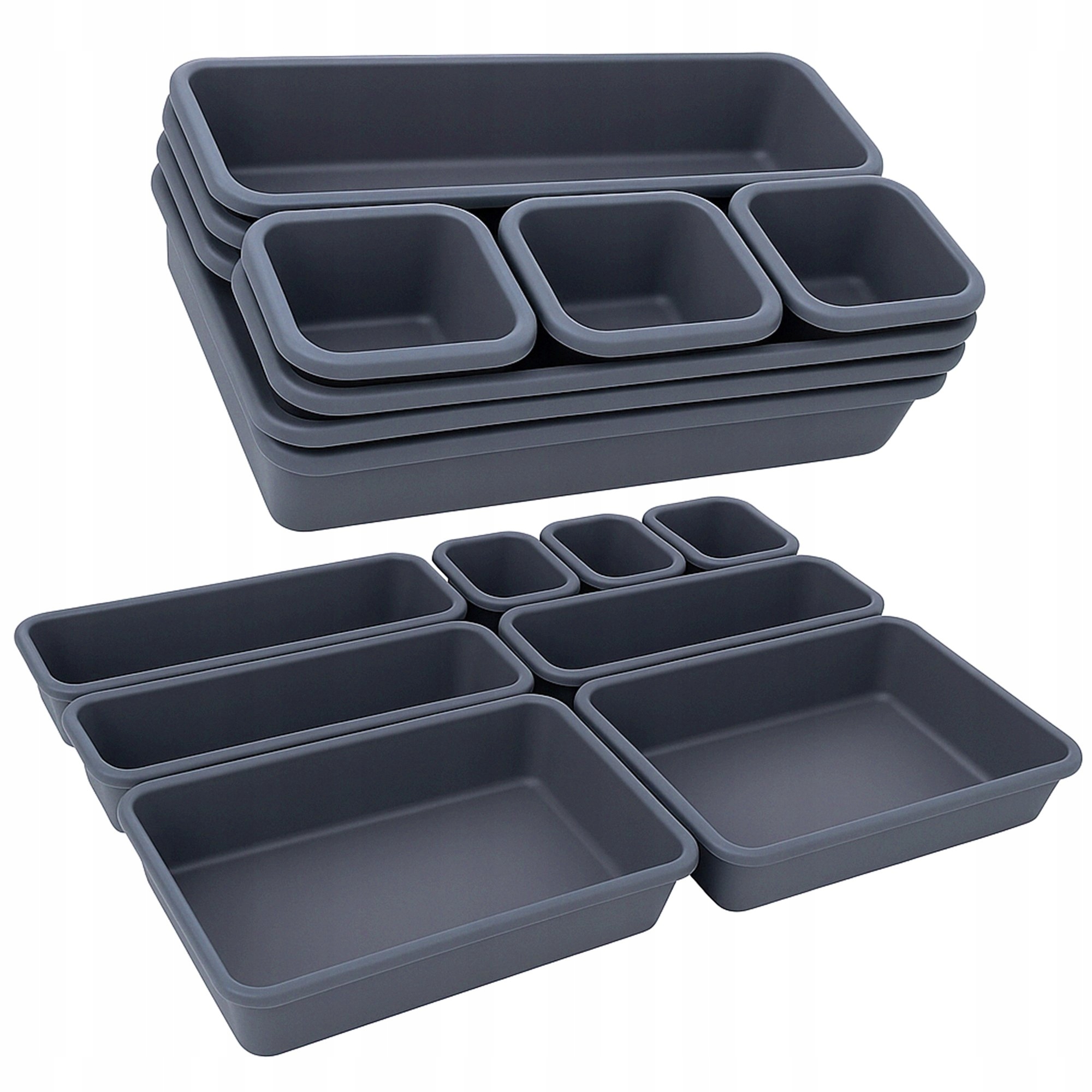 МОДУЛЬНЫЙ ОРГАНАЙЗЕР ДЛЯ ВЫДВИЖНЫХ ЯЩИКОВ НАБОР КАРТРИДЖЕЙ 8ШТ