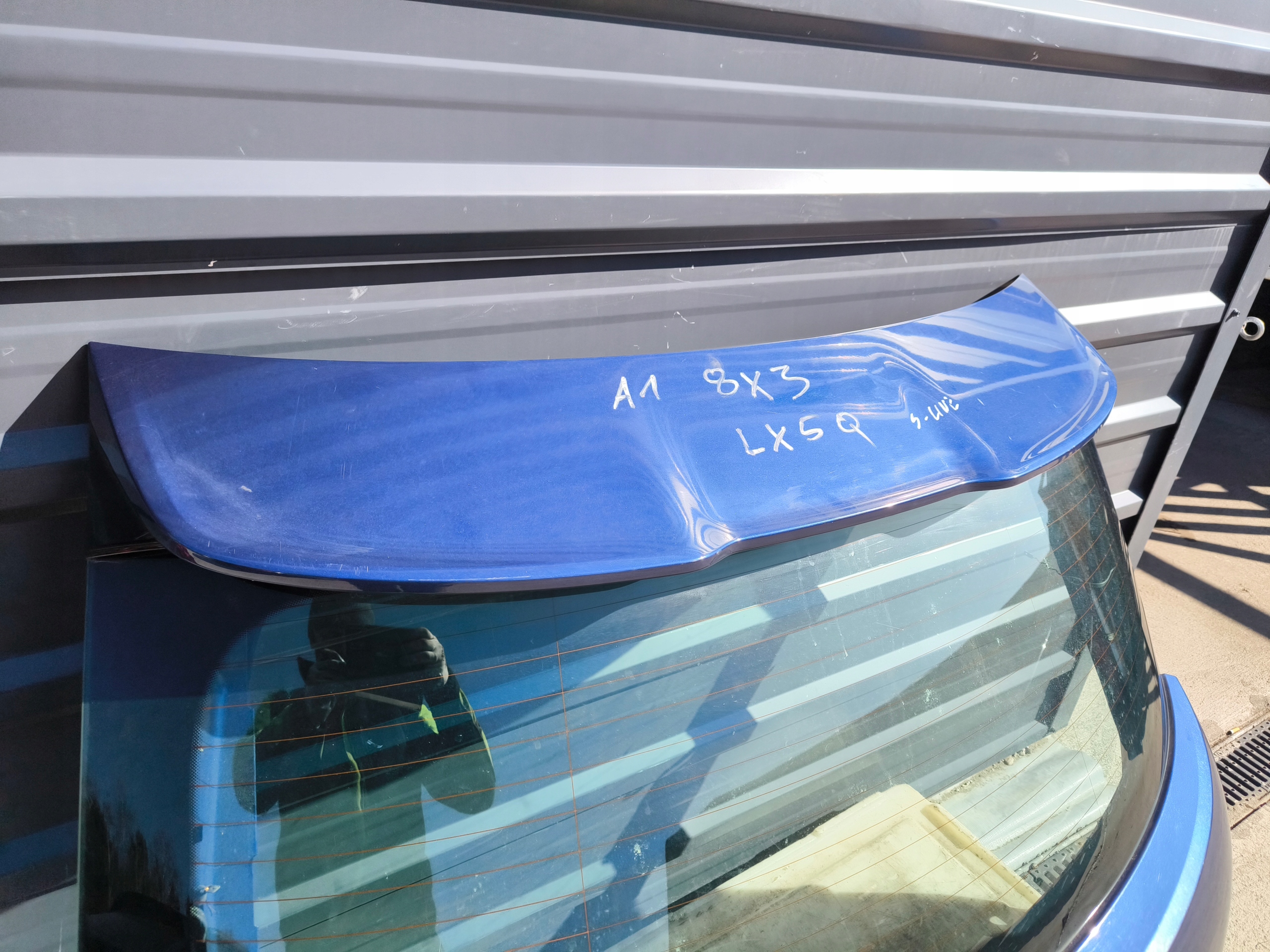 boot doors rear part AUDI A1 8X LX5Q 3-door S LINE original !!!