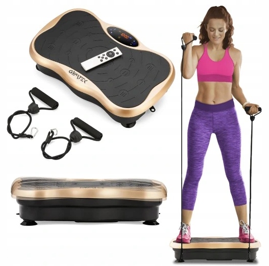 PLATFORMA WIBRACYJNA WIBRUJĄCA TRENINGOWA MASAŻER Gymtek XP500 200W HIT2024