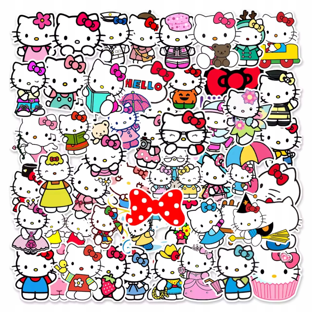 NAKLEJKI Hello Kitty MIX 50 szt Kod producenta Hello Kitty