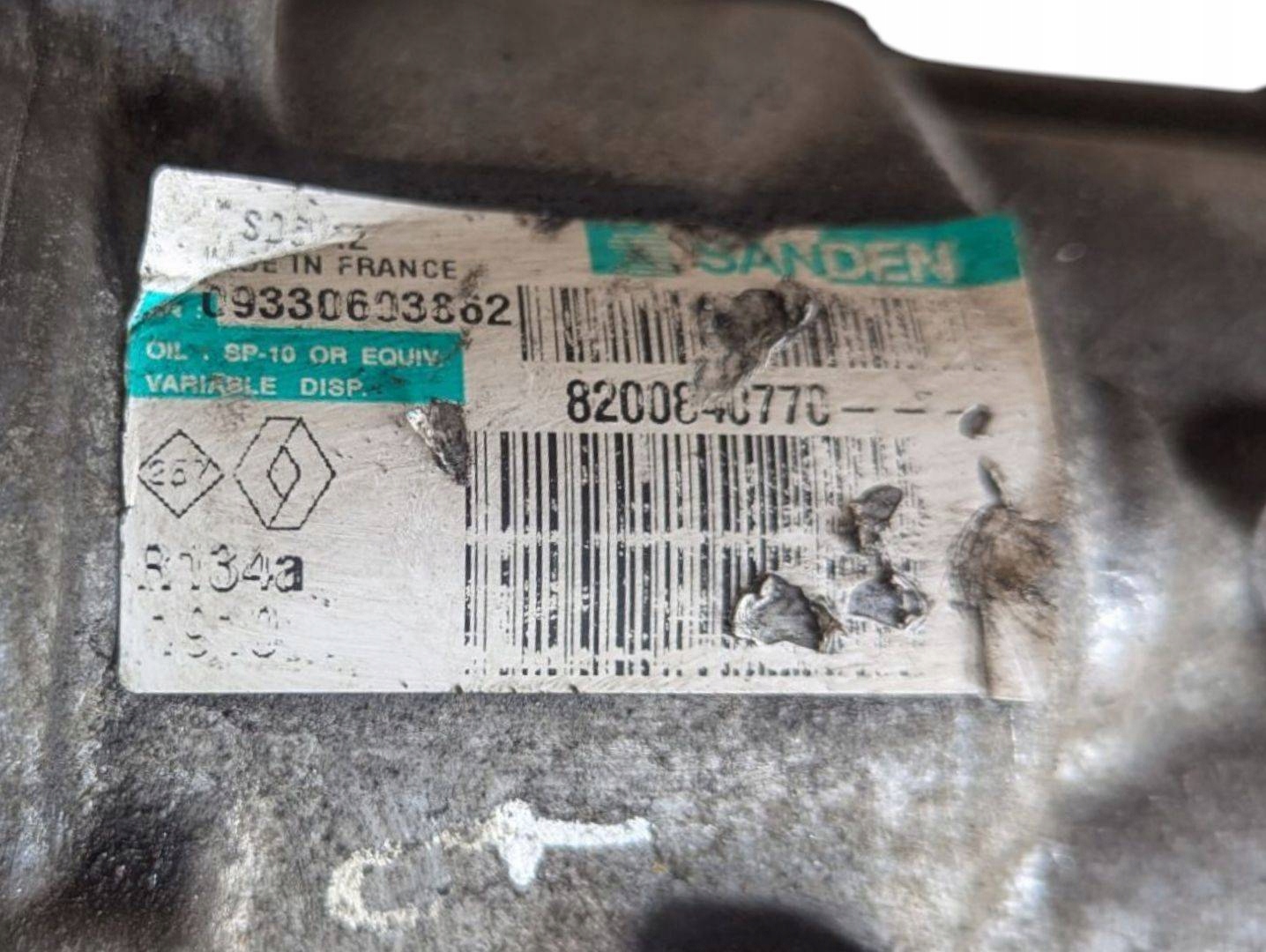 Klimakompressor klimaanlage Renault Kangoo facelift 2008 8200840770