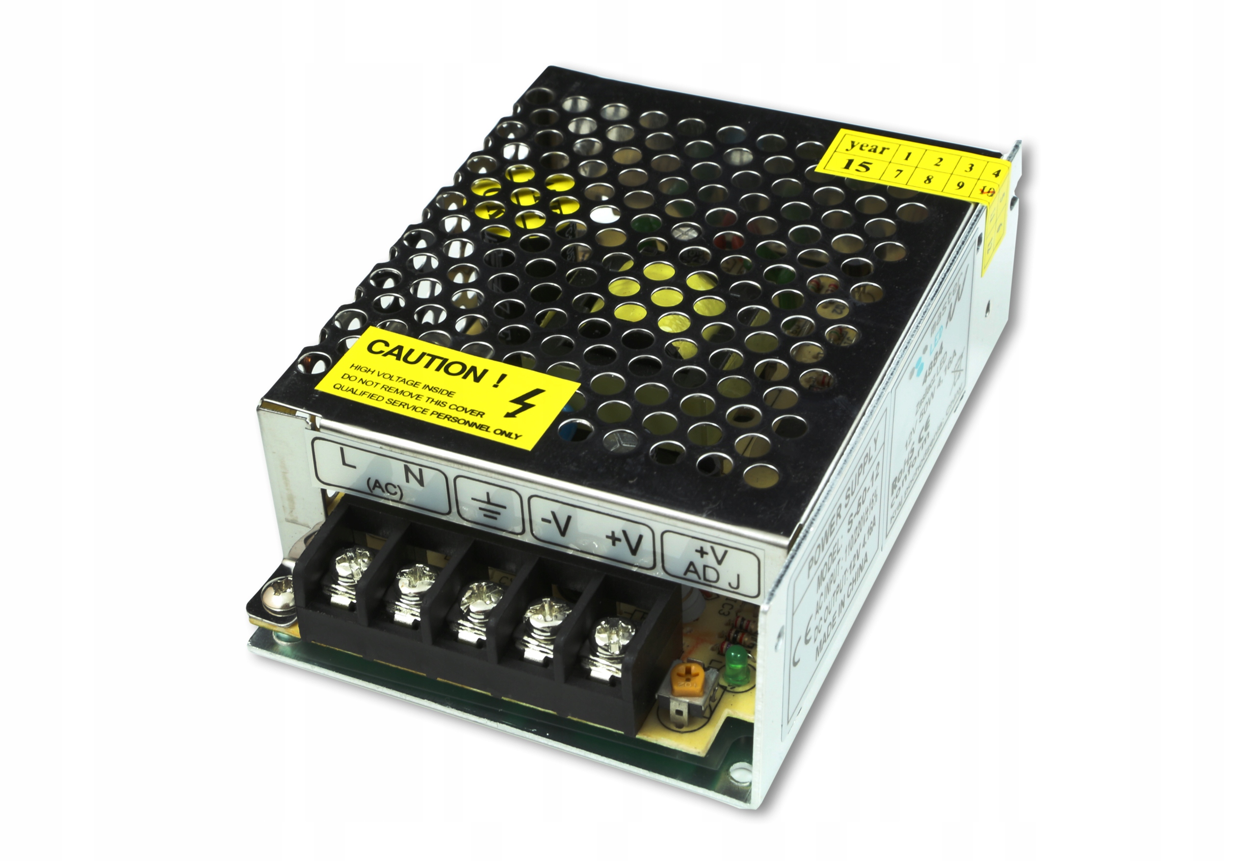 

Zasilacz montażowy 3,3A do taśm Led 12V 40W IP20