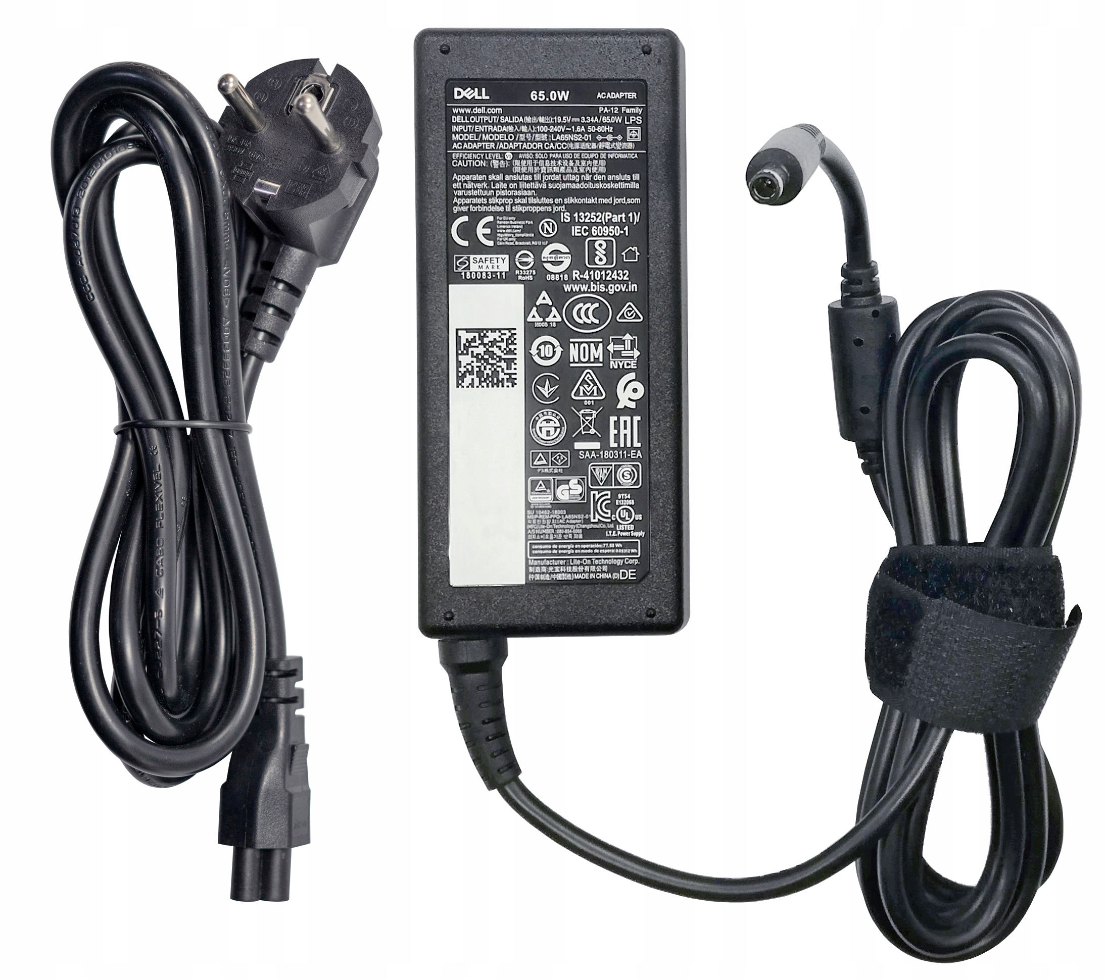 

Zasilacz Ładowarka Dell 65W oryginalna 19.5V 3.34A