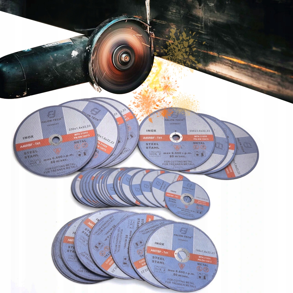 

Tarcza Tarcze Cięcia Metalu 125x1 Falon-tech