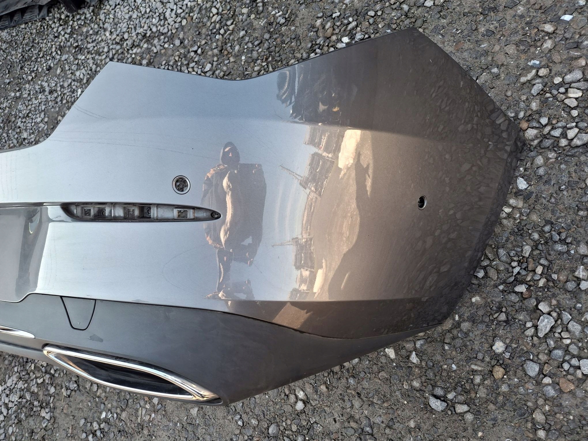 bumper rear MERCEDES CLA W118 2019R->