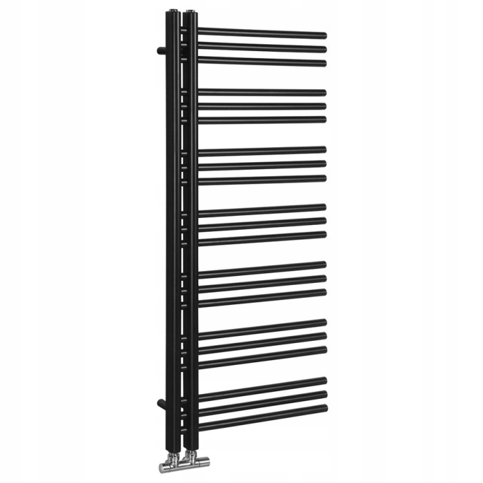 Sapho Dorlion kúpeľňový radiátor 500x1200 mm čierny mat 1130-21