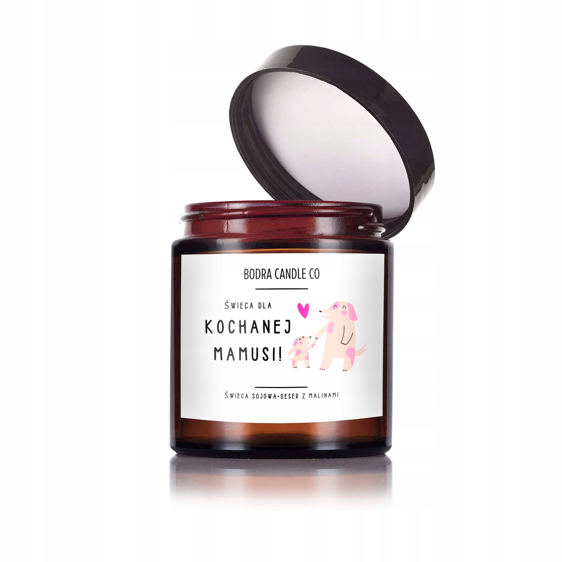 

Świeca Świeczka sojowa zapachowa dla mamy