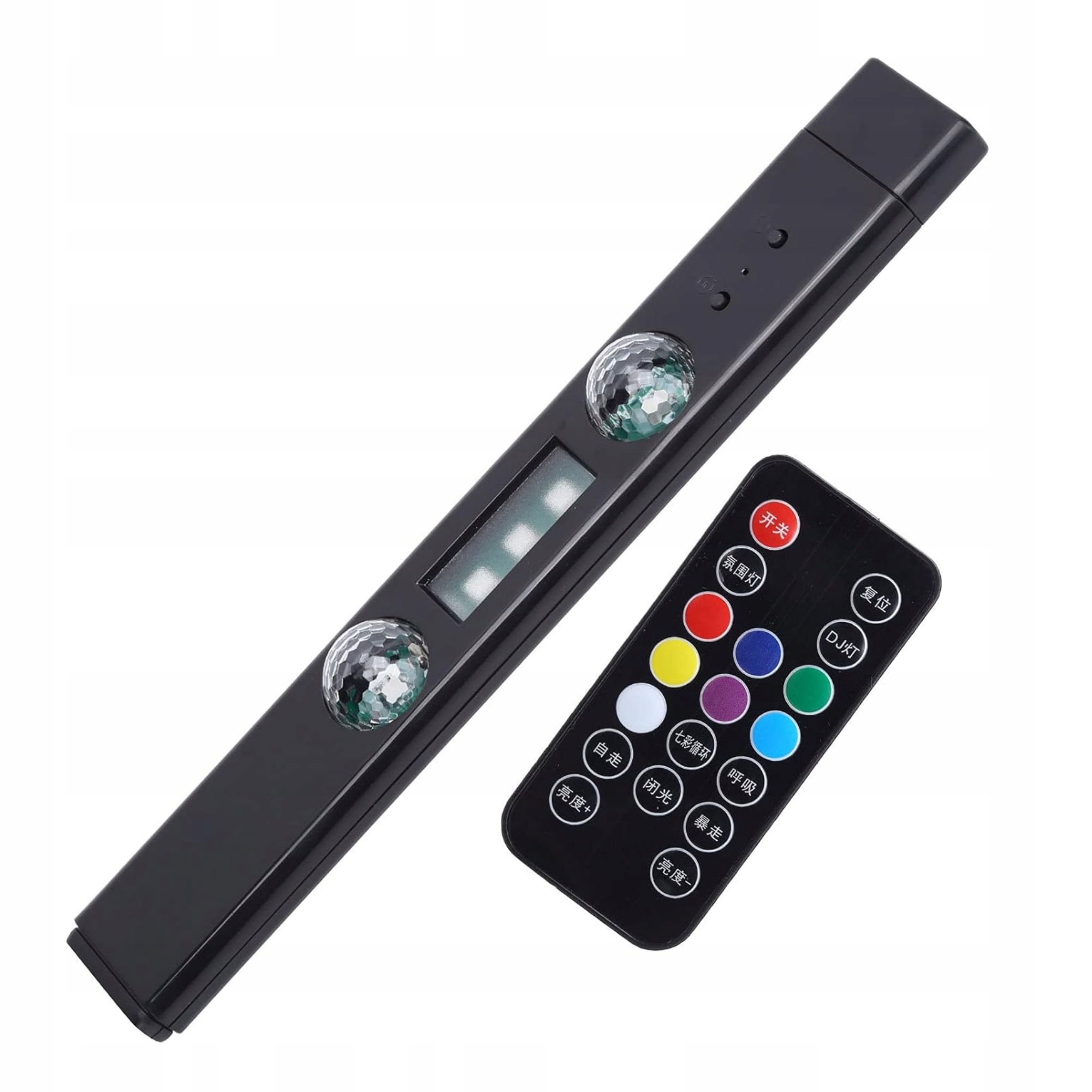 BEZPRZEWODOWE OŚWIETLENIE AMBIENTOWE DO SAMOCHODU 7 KOLORÓW