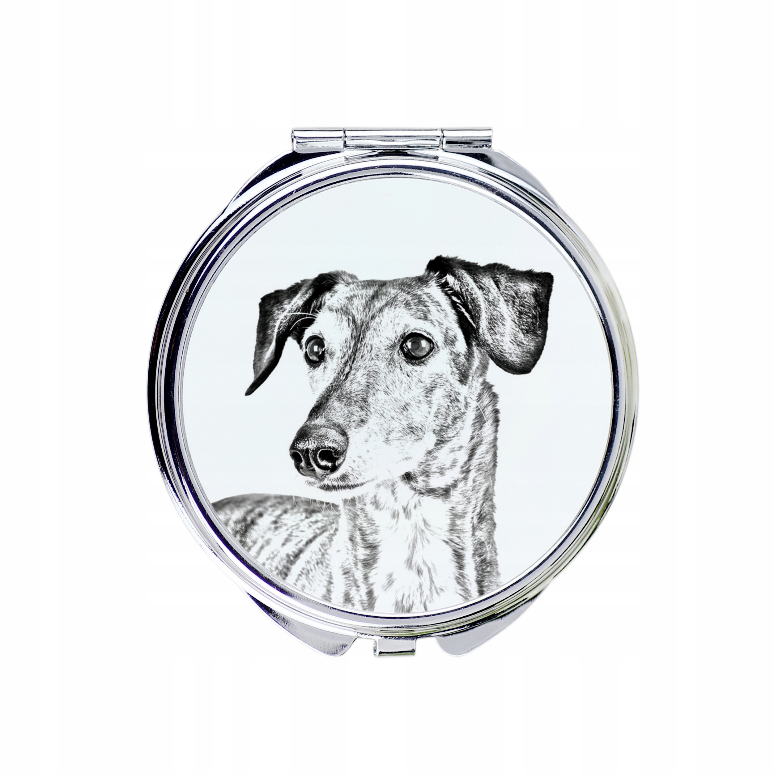 2x Kapesní zrcátko Saluki, Perský chrt, Arabský chrt, Gazelí chrt