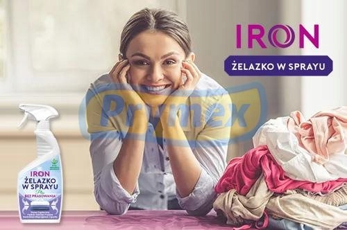 Iron Żelazko w Sprayu bez Prasowania Plus 750 ml Marka Iron