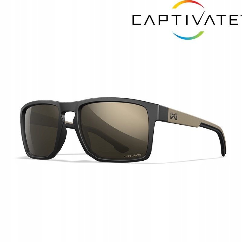 Brýle Wiley-X Founder Captivate Matte Black/Tan