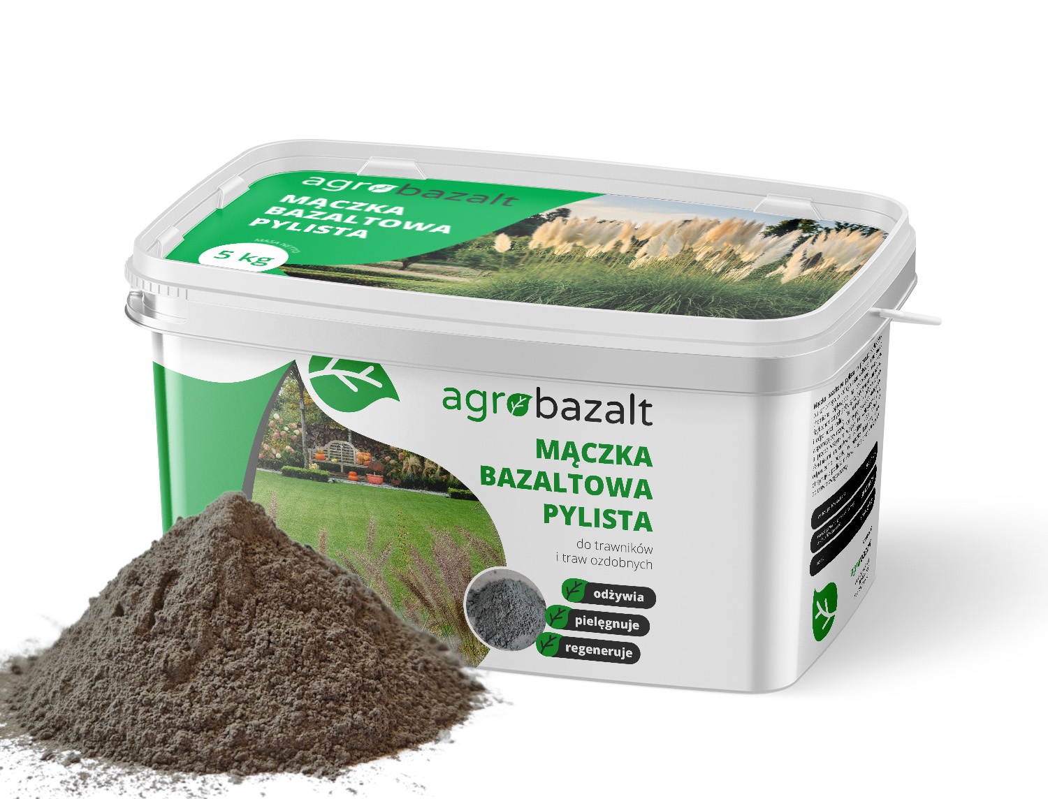 

Mączka Bazaltowa Pylista 5kg do trawników traw