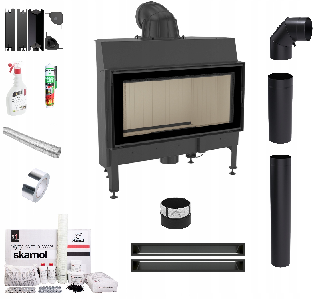 Krbová Vložka Krbová Nadia 14 Eko Sada