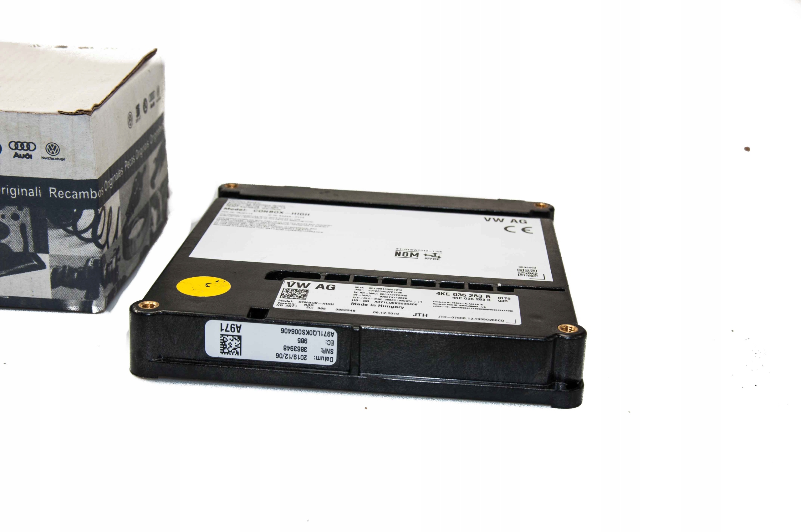 МОДУЛЬ ДРАЙВЕРА КОМПЬЮТЕРА AUDI 4KE035283B НОВЫЙ