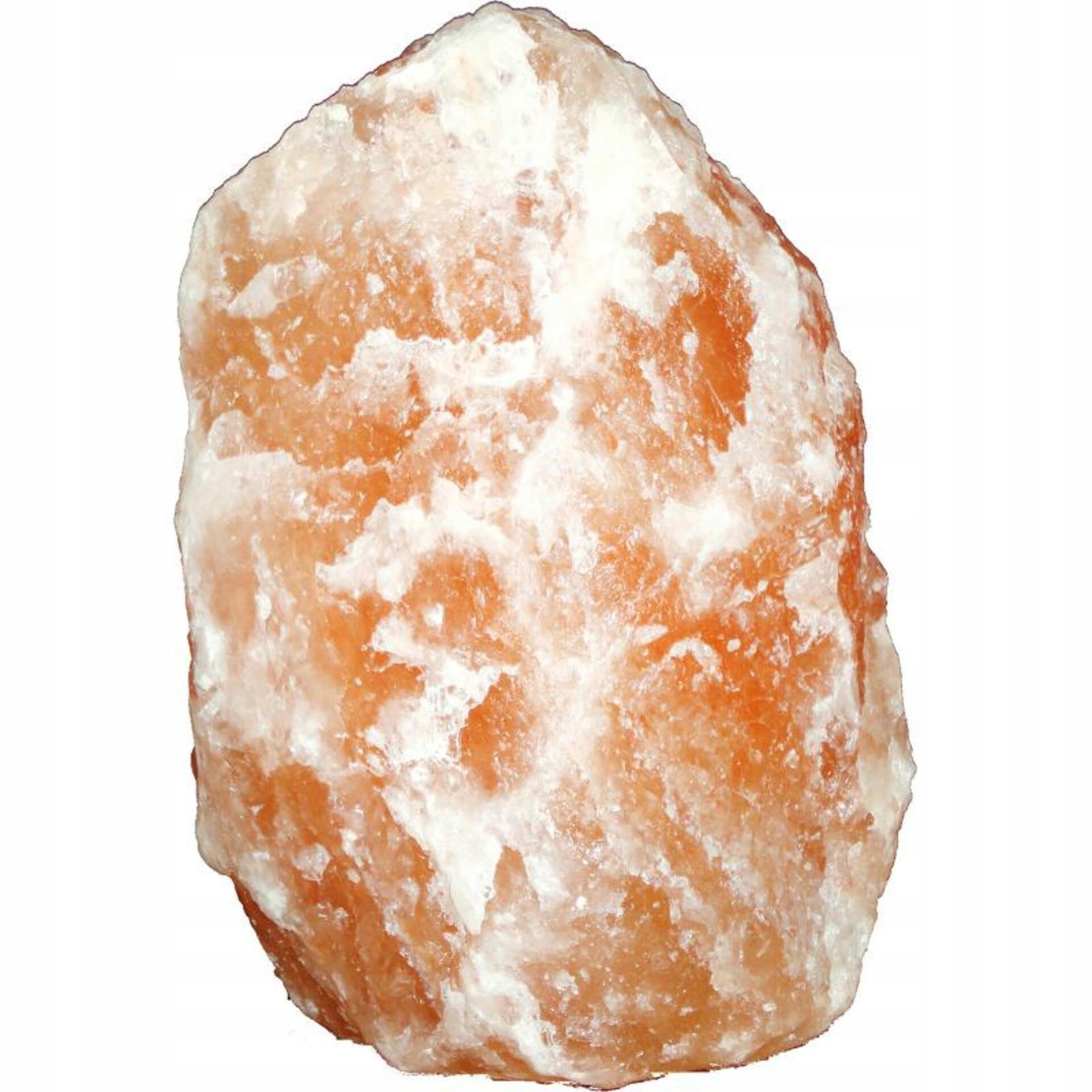 Stolní lampa Globo Stone solný krystal E14 15W červená 300mm