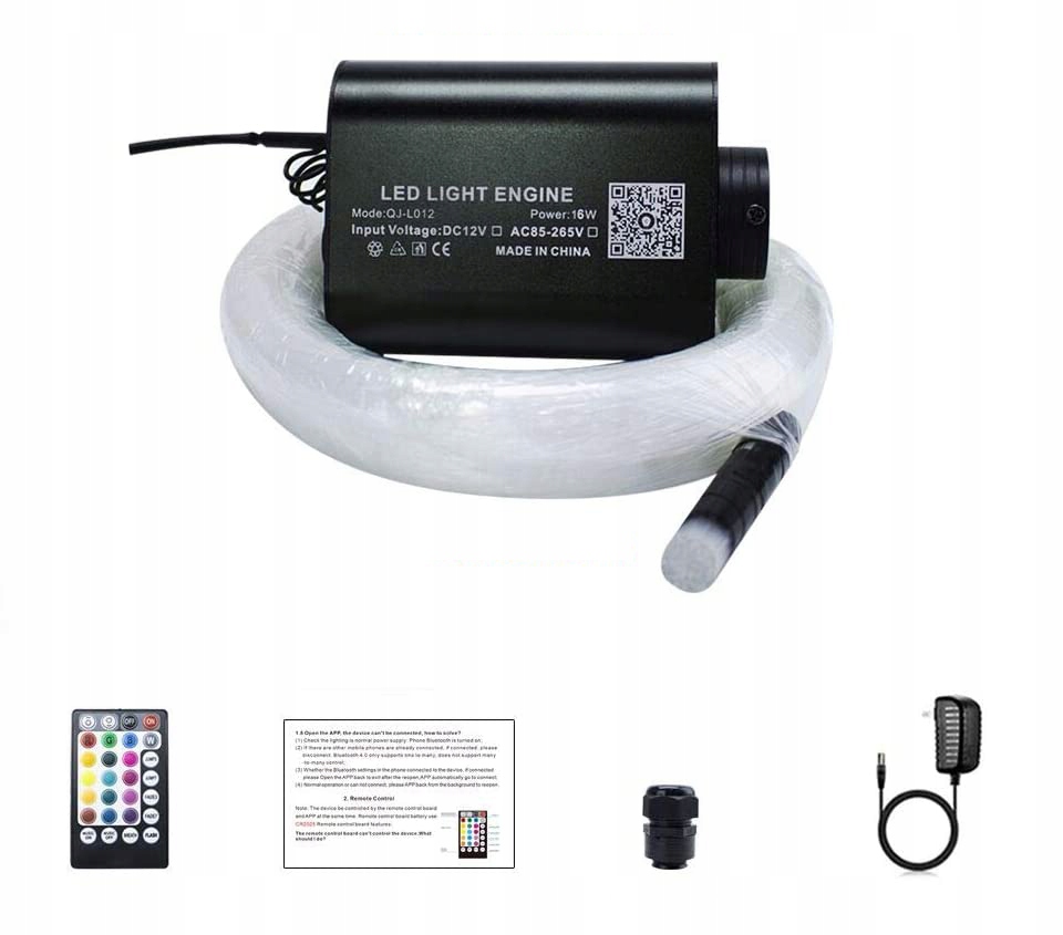 GWIEZDNE NIEBO ŚWIATŁOWÓD LED RGBW 12W SAMOCHODU EAN (GTIN) 6942364946607