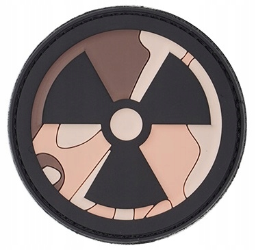 Naszywka 3D 101 Inc. Nuclear Pustynny