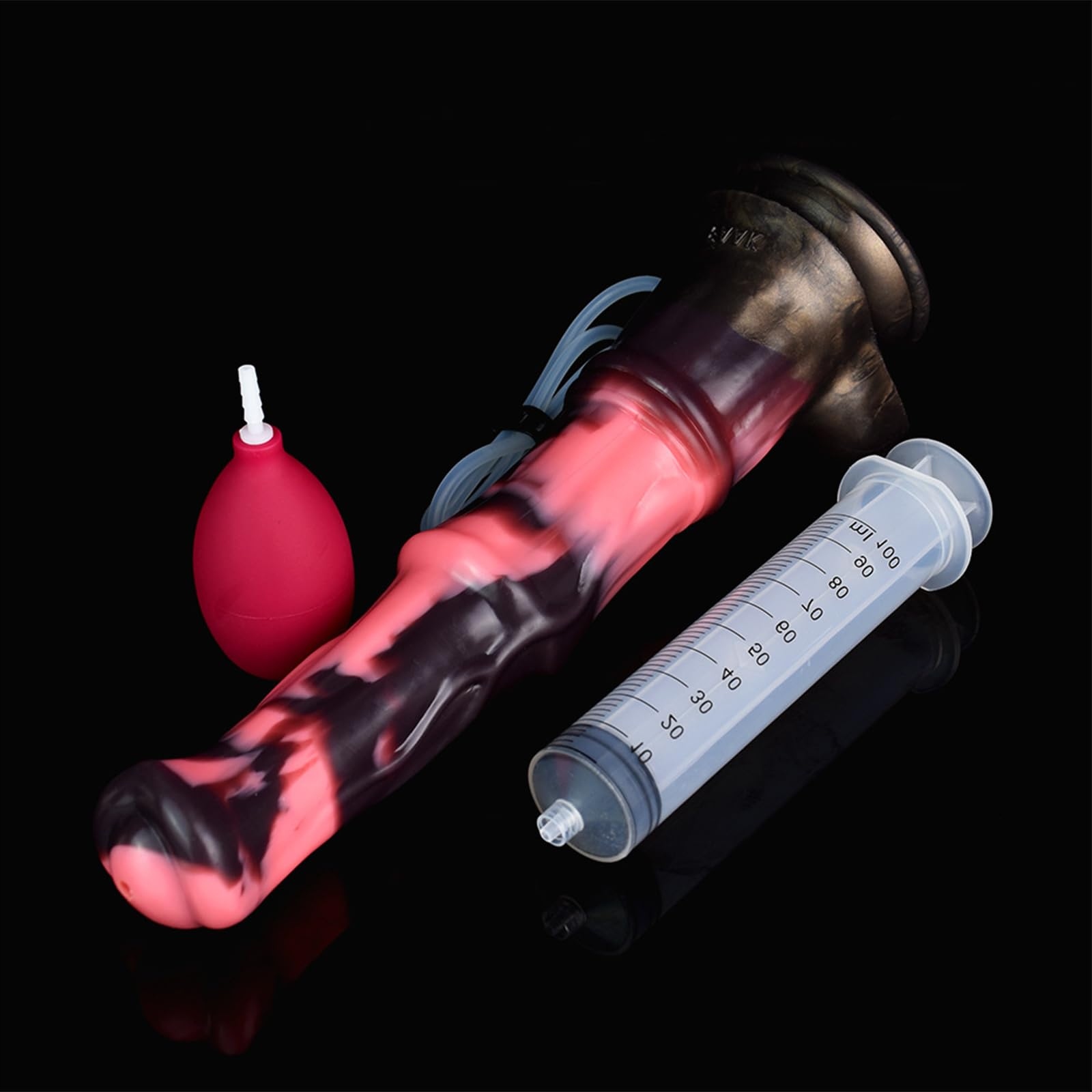 YOUXCLIAN Realistyczny Dildo Koński 31cm Silikonowy Z Funkcją Spermy — miniatura 9