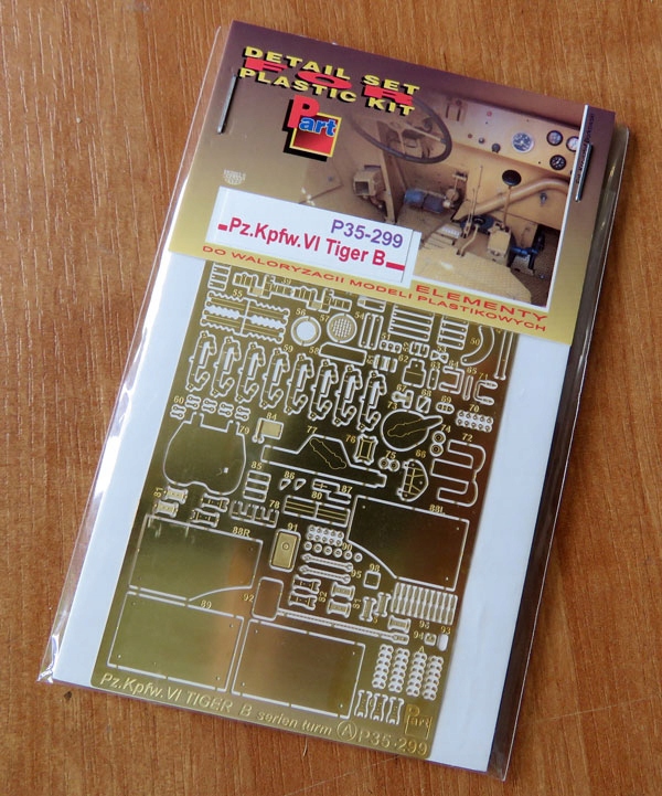 Část P35-299 1/35 Pz.Kpfw.VI Tiger B (ICM)