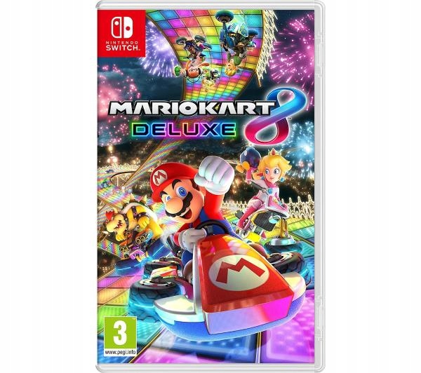 Mario Kart 8 Deluxe Nintendo Switch EN 3+