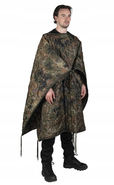 Mil-Tec Poncho Wielofunkcyjne Flecktarn