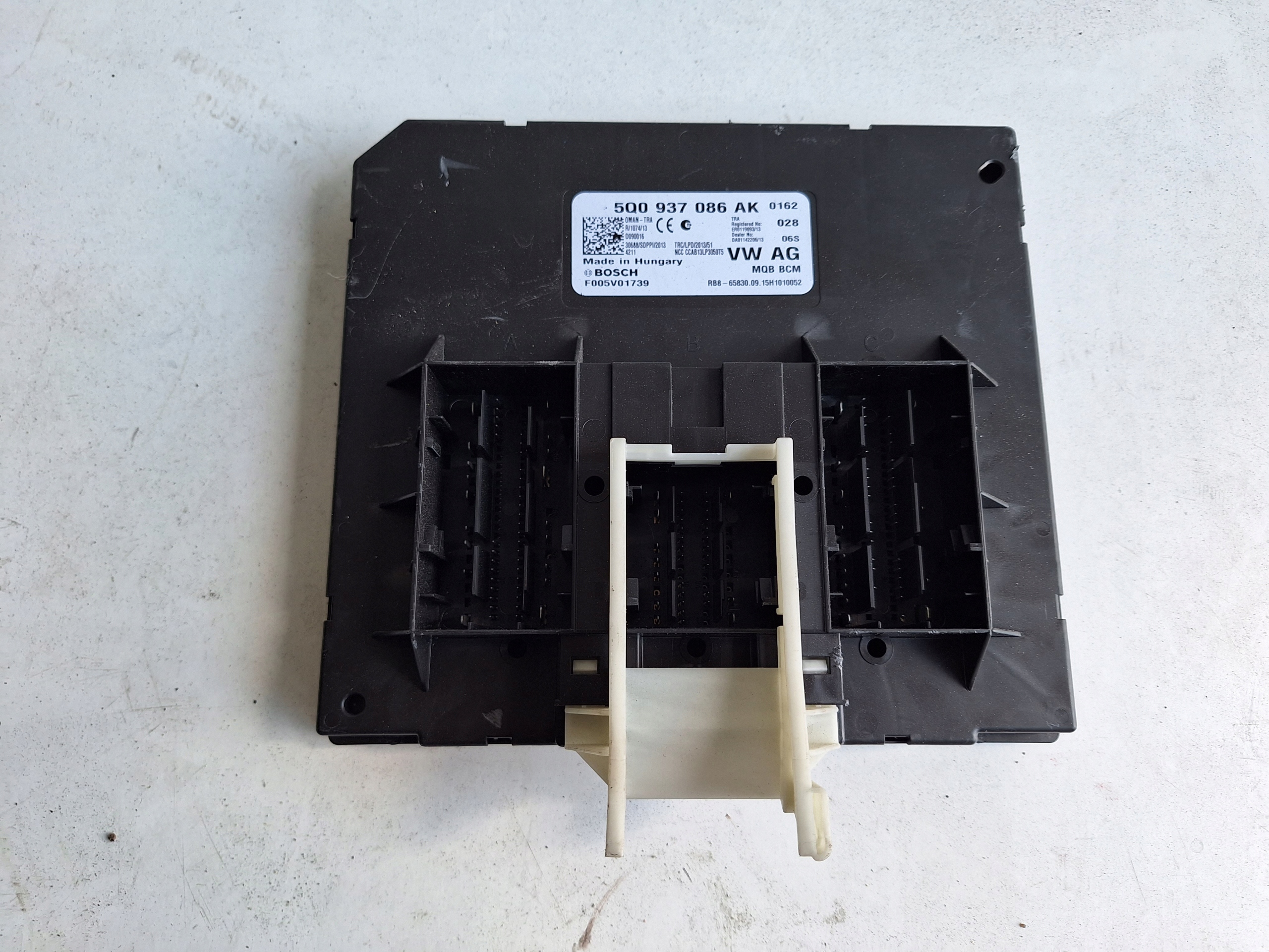 VW SEAT SKODA AUDI modulo 5Q0937086AK