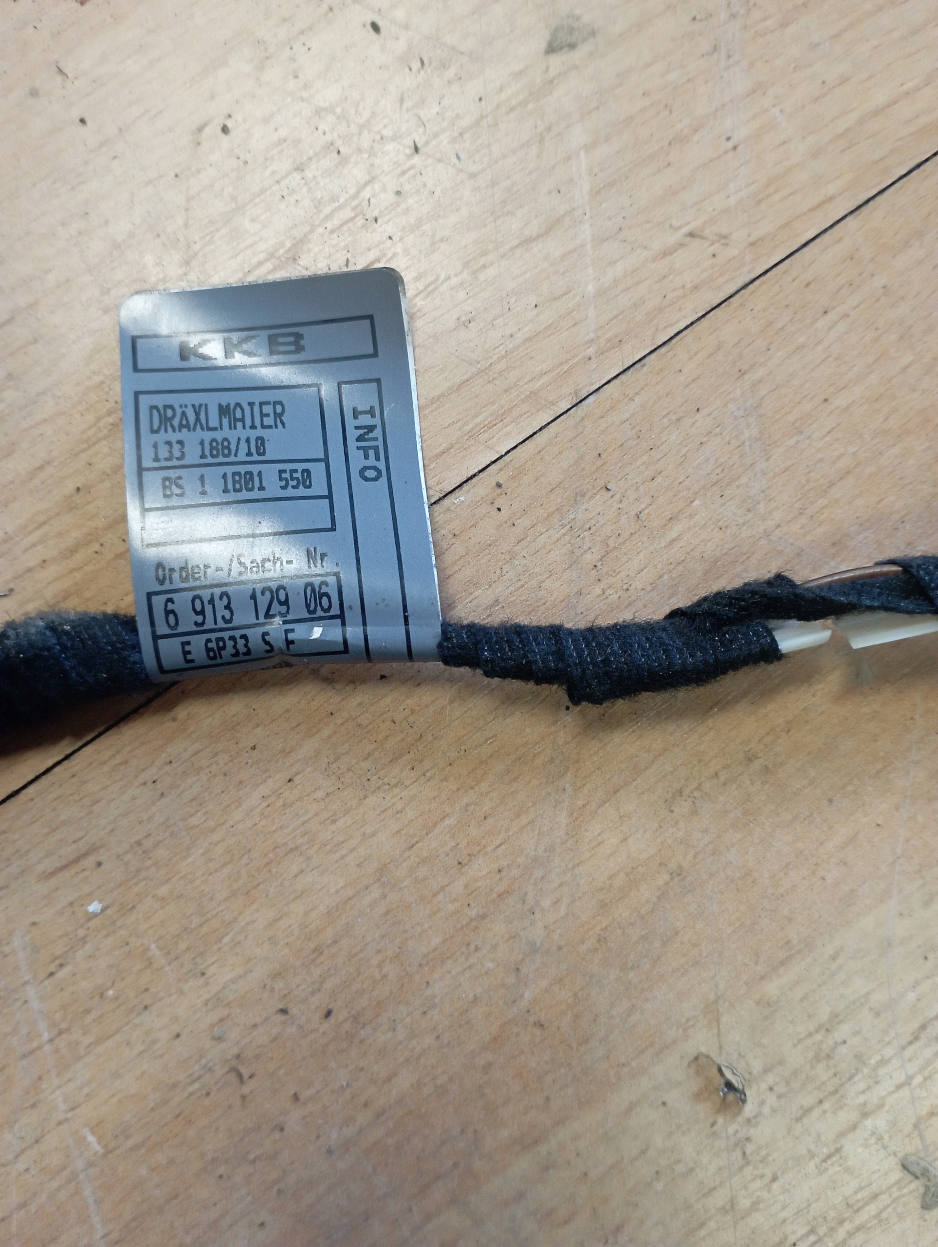 bundle door BMW E65 E66 right front 691312906