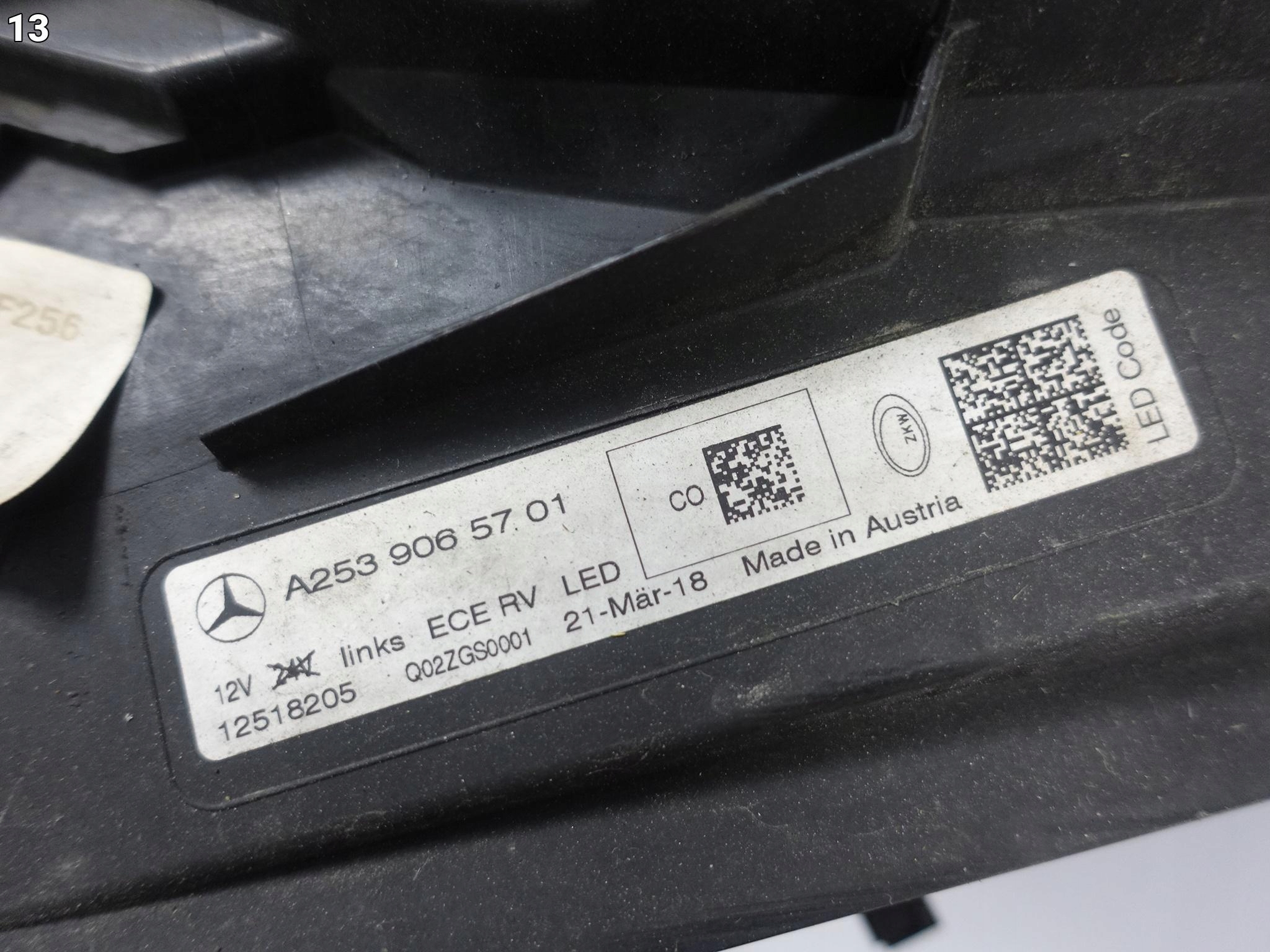 MERCEDES GLC X253 15-19 FULL LED ILS INTELLIGENT LIGHT SYSTEM light left EU