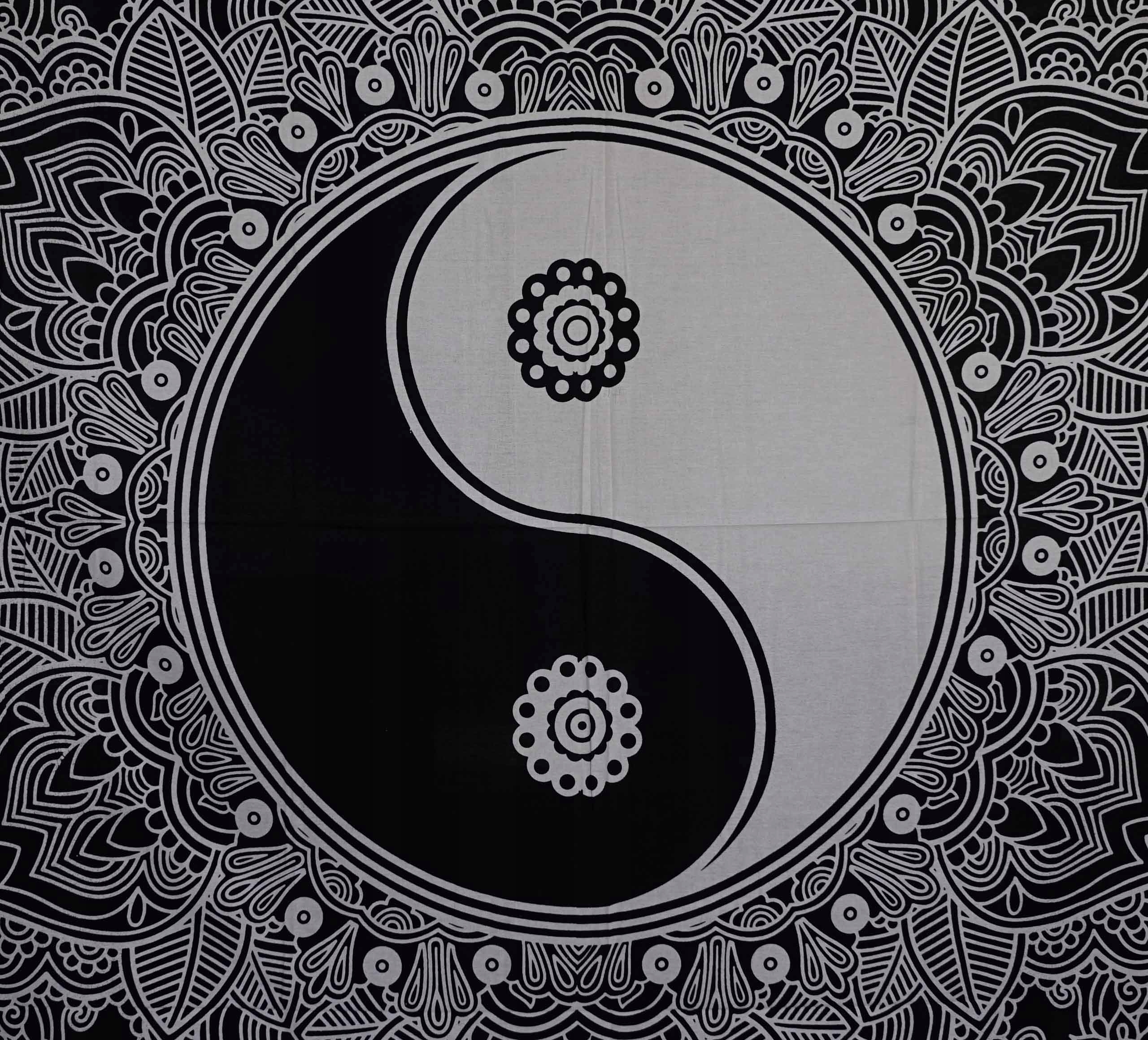 

Indyjska Narzuta Ying-yang bawełna 210x235 210