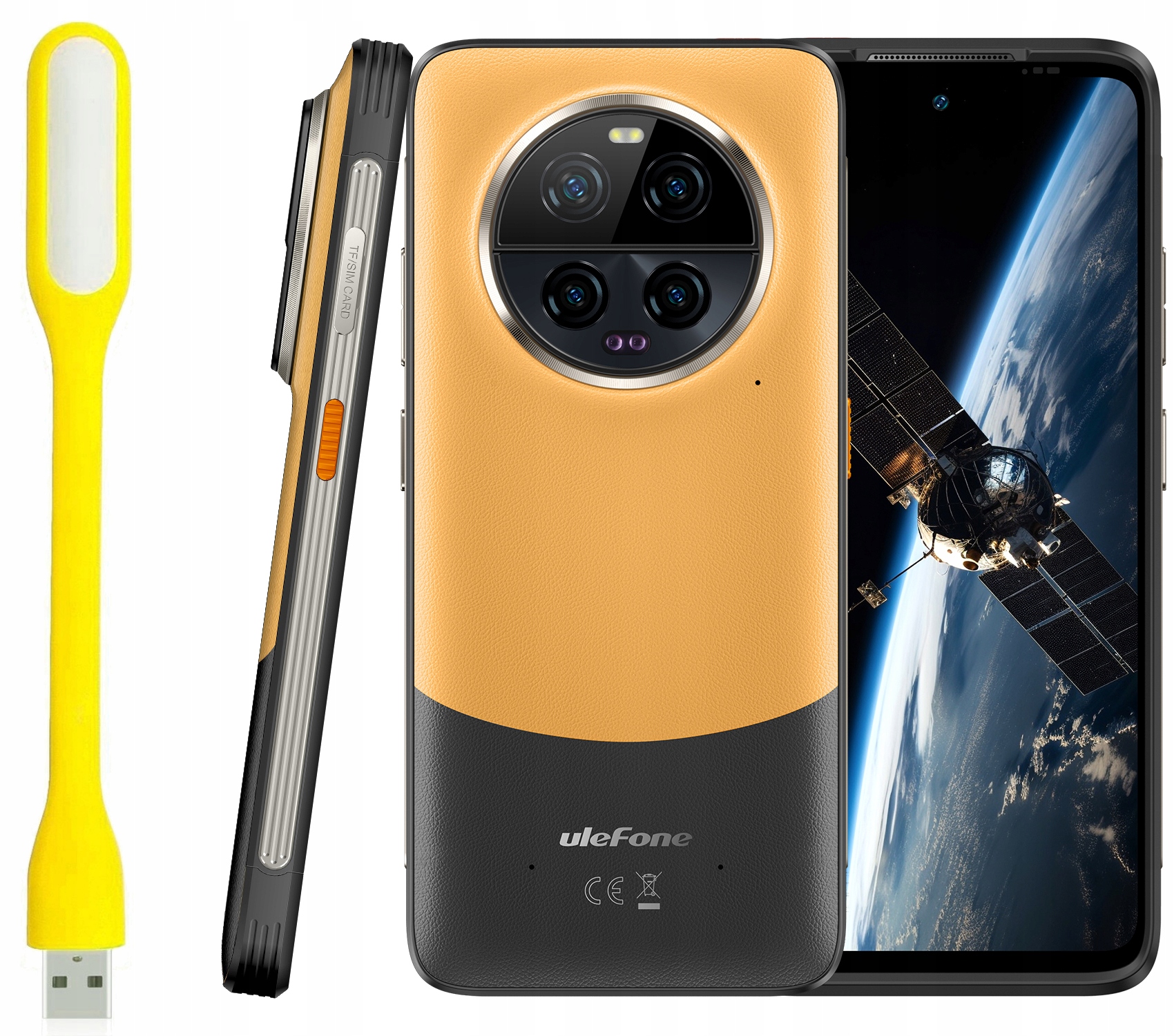 Ulefone Armor 23 Ultra 5G 12GB/512GB Pomarańczowy 6,78 Cala Fhd+ 120 Hz Bt