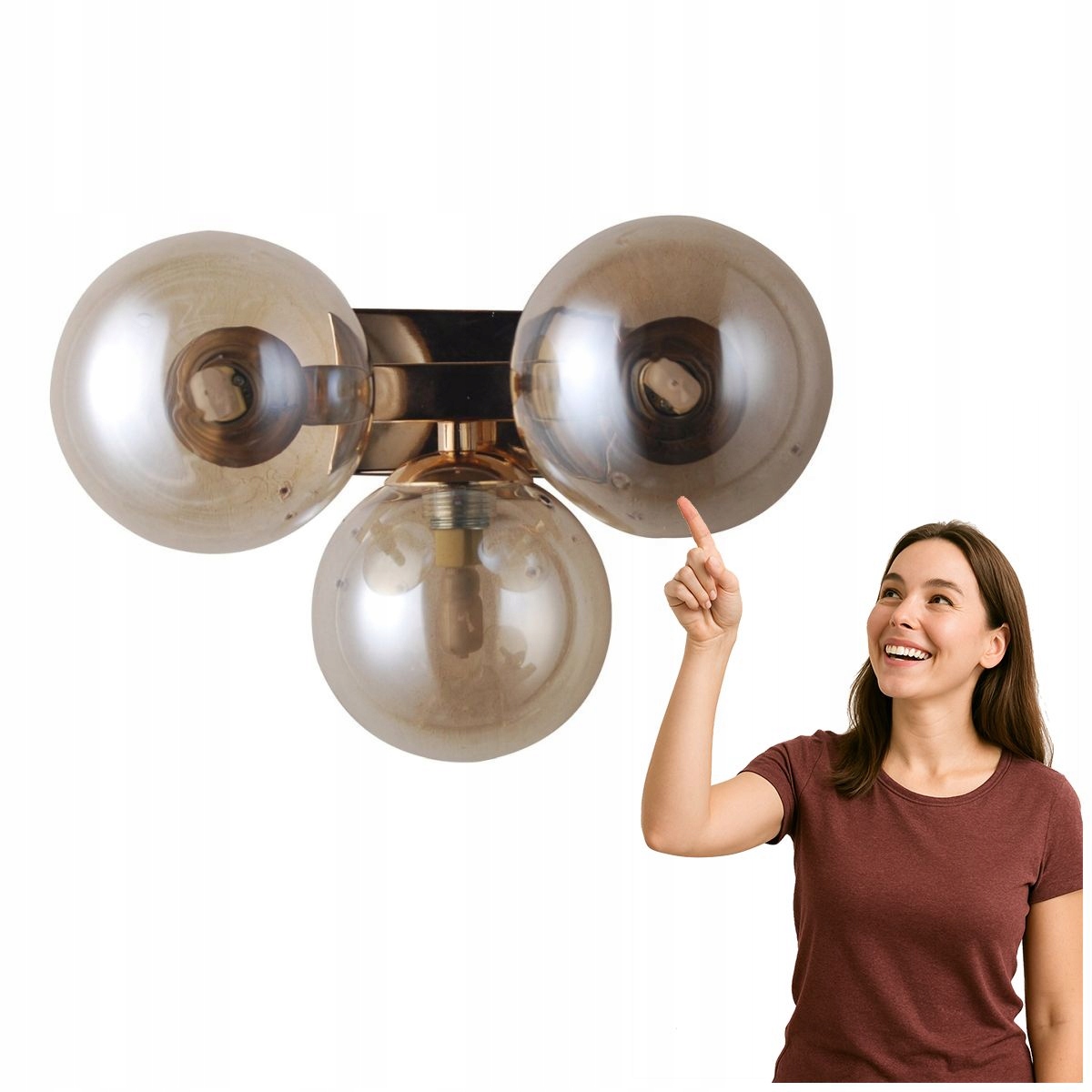 Nástenné svietidlo Marbelio WL-6161-3 Go+co Italux