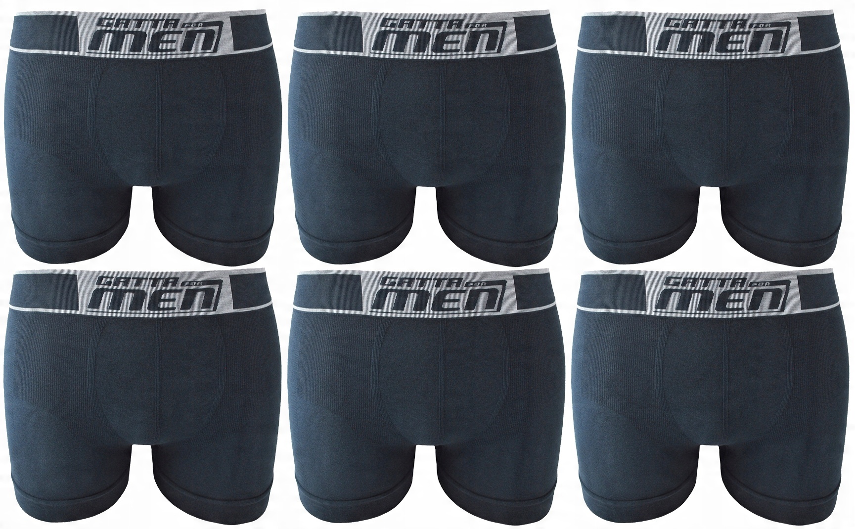 

6 X Gatta Boxer Cotton Bokserki Meskie Titanium XL