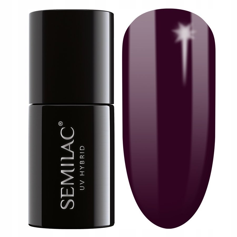 

Semilac Lakier hybrydowy 099 Dark Purple Wine 7 ml