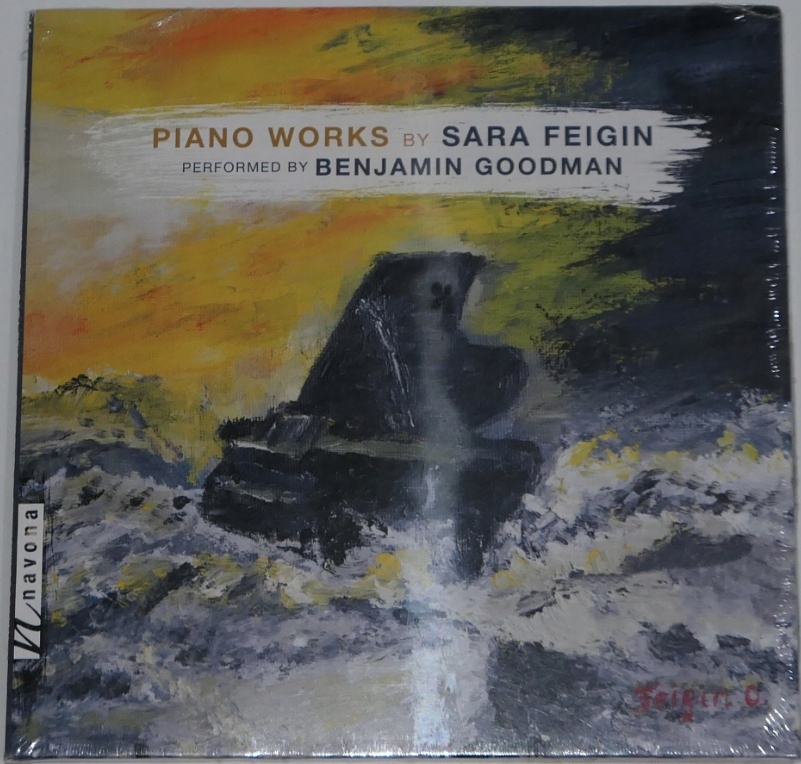 Sara Feigin Piano Works Benjamin Goodman [nowa]