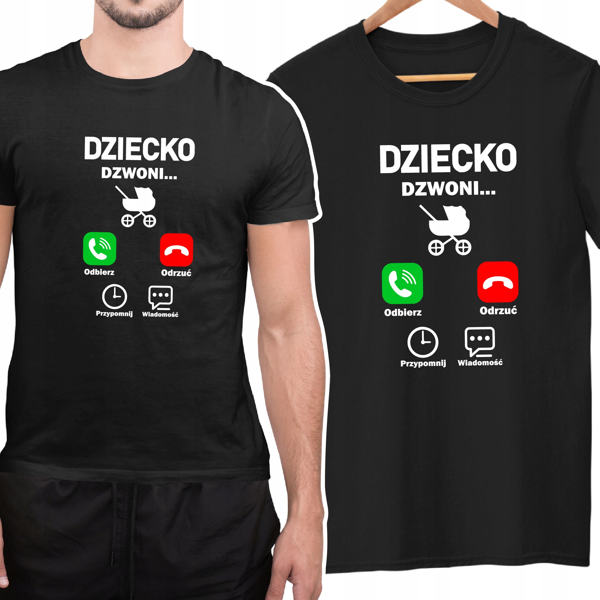 

Koszulka Śmieszna Prezent Dla Mamy Dziecko Dzwoni