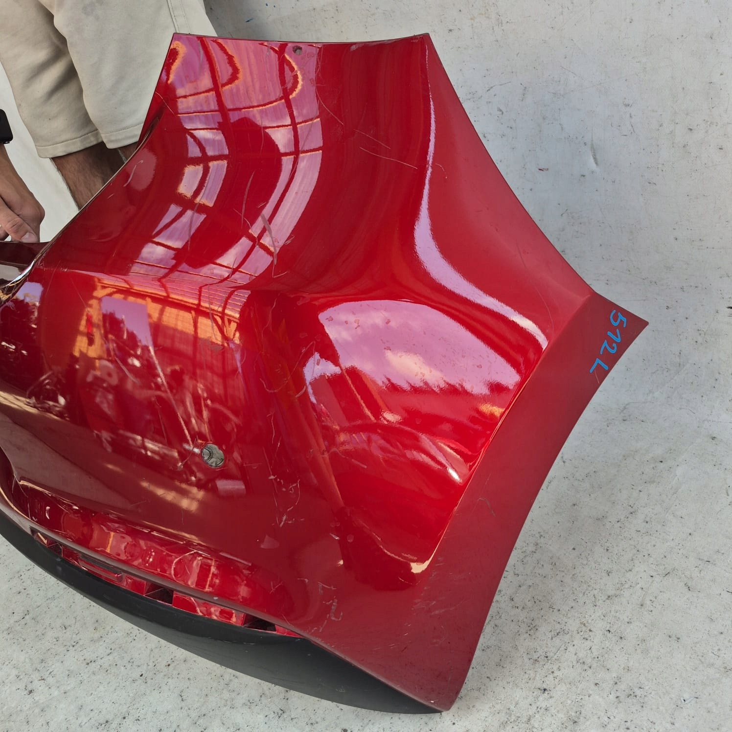 MAZDA 2 III LIFT 19-23 bumper rear part rear PDC DHM1-50221