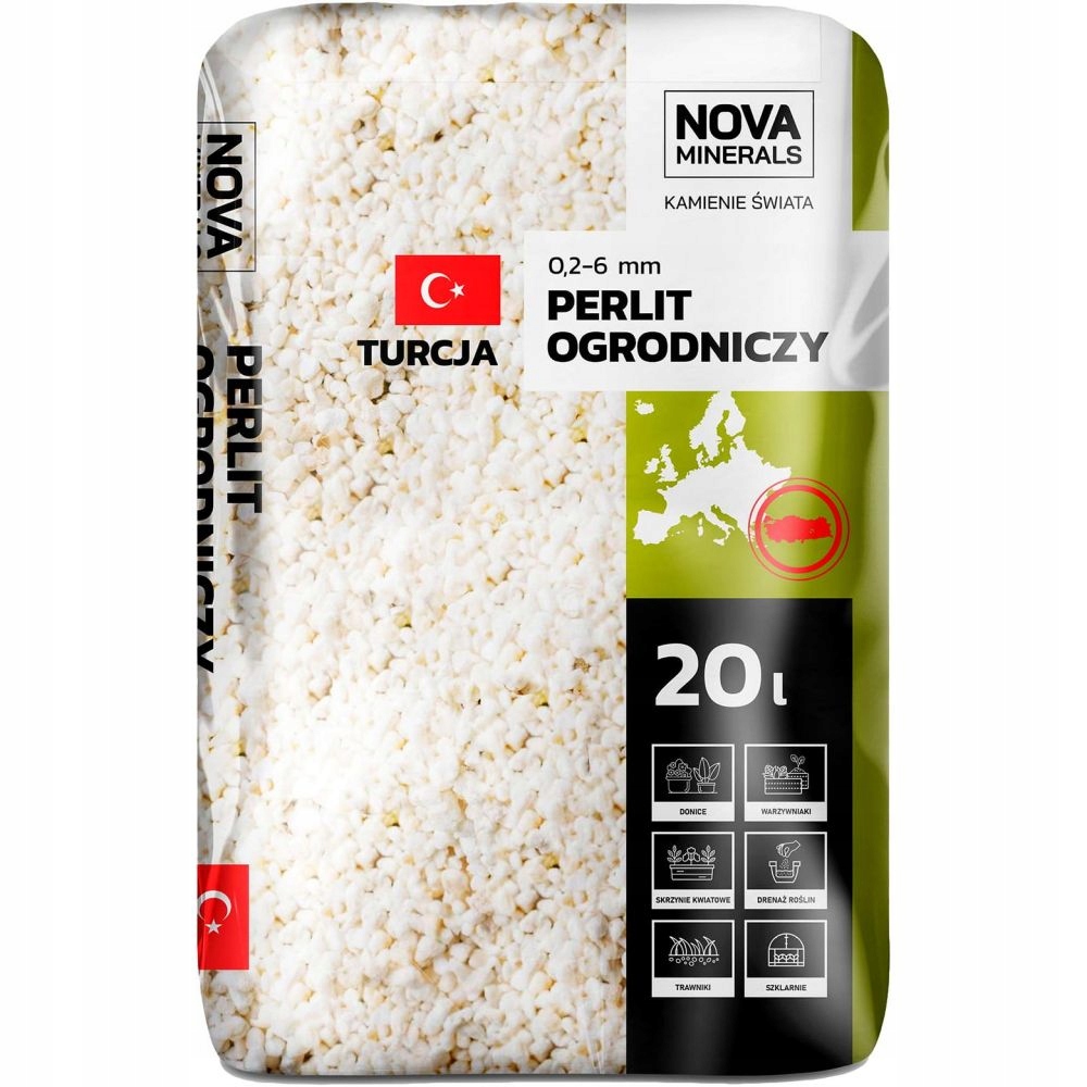 

Perlit Ogrodniczy 0,2-6 mm 0,634 kg 5 l