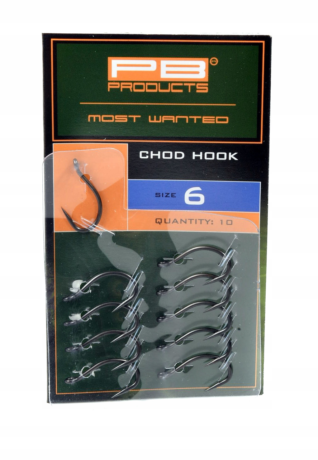 Haki karpiowe Chod Hook nr 6 10szt. Pb