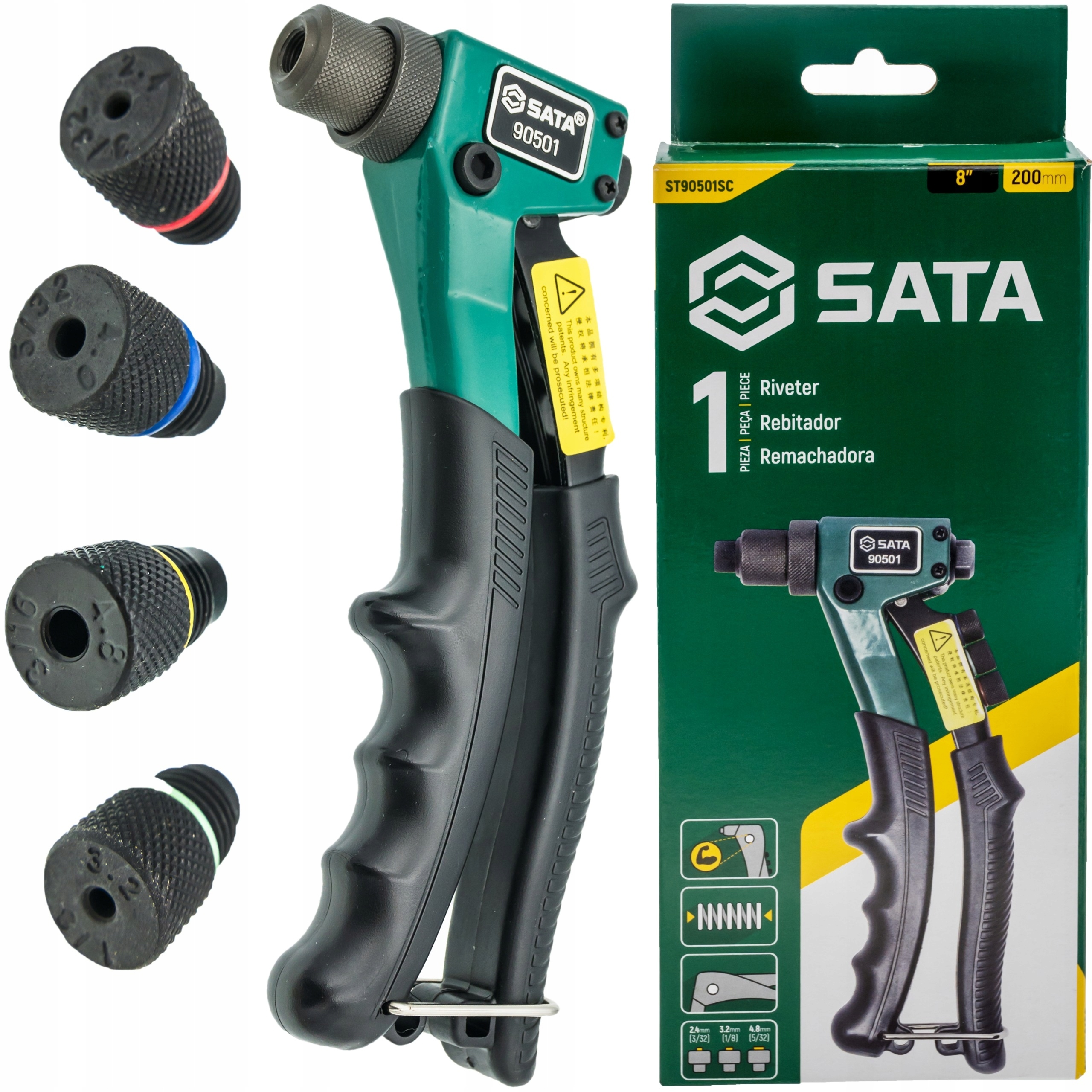 

Sata Nitownica Profi Ręczna 8''