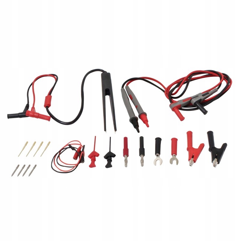 Zestaw Przewodów Pomiarowych 21-elem. Do Multimetra