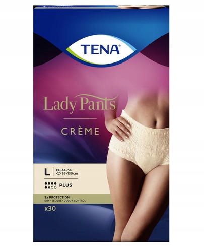 

Tena Lady damskie majtki chłonne rozmiar L 30 szt.