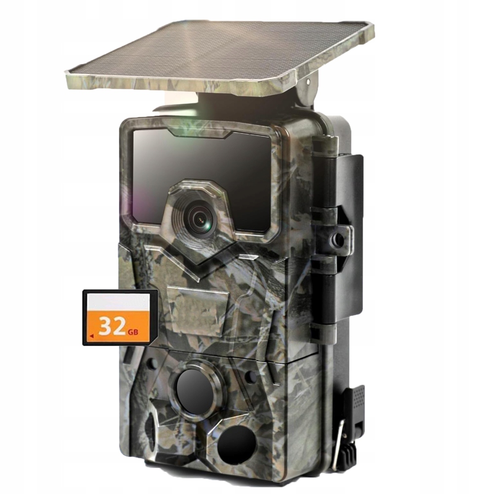 Phototrap Ir Lesní Kamera Mpx 48Mpx 4K 36 Led Noční Režim Víceranný