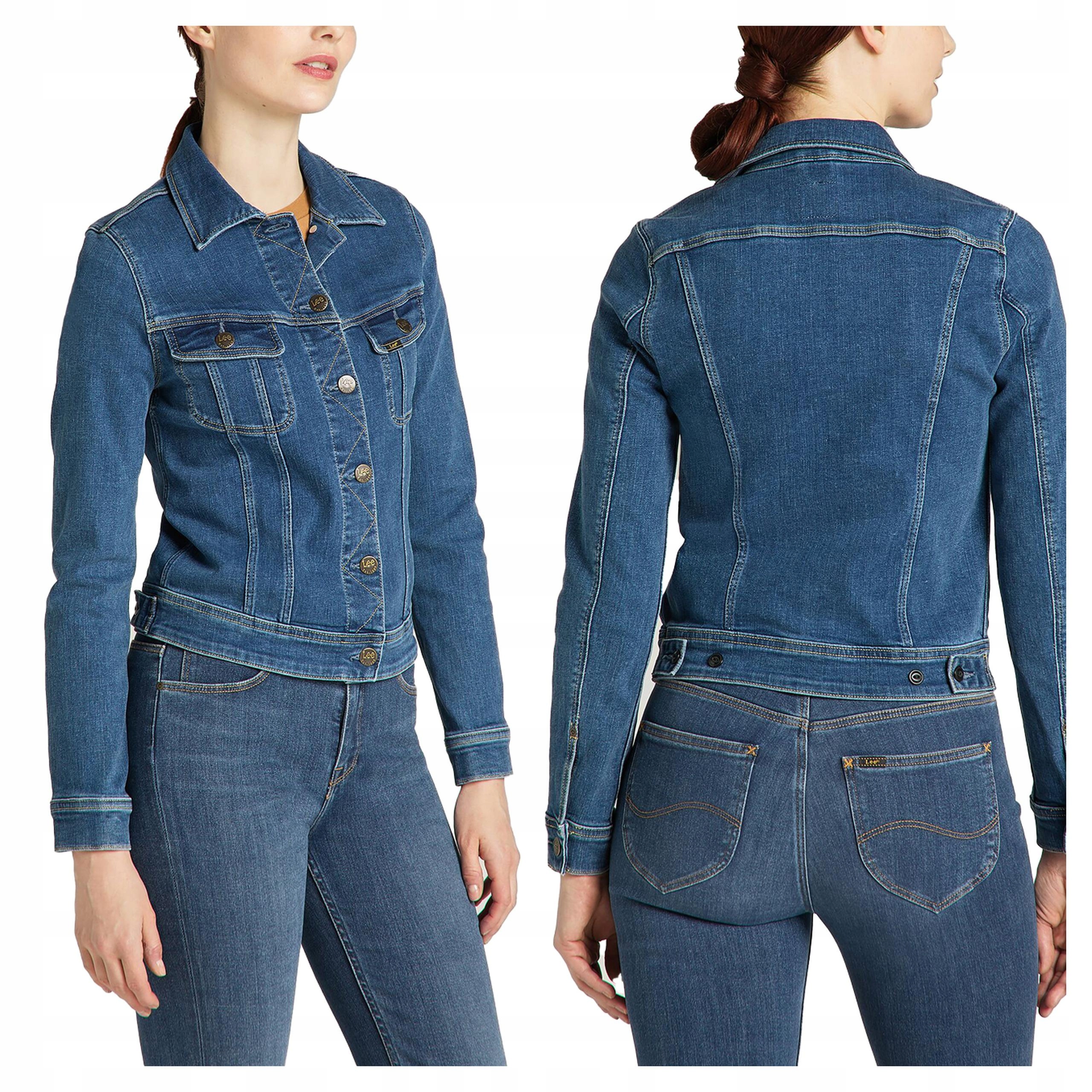 Lee Slim Rider Dámská Džínová Bunda Xs