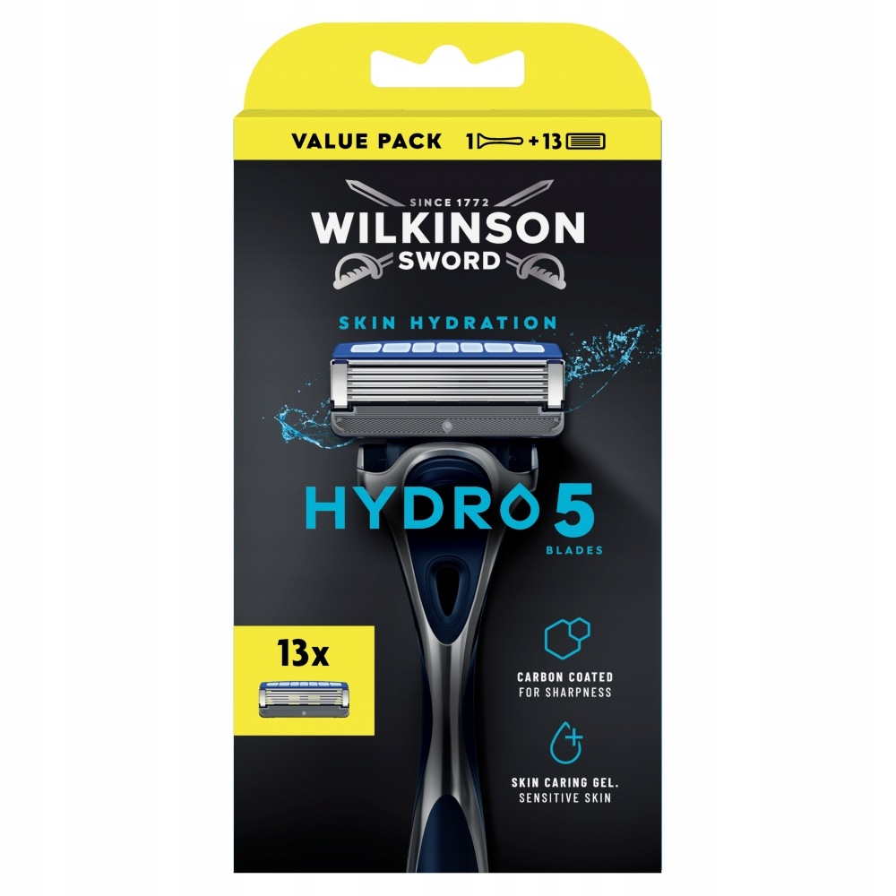 Wilkinson Hydro 5 Skin holicí strojek s 5 břity a 13 náplněmi