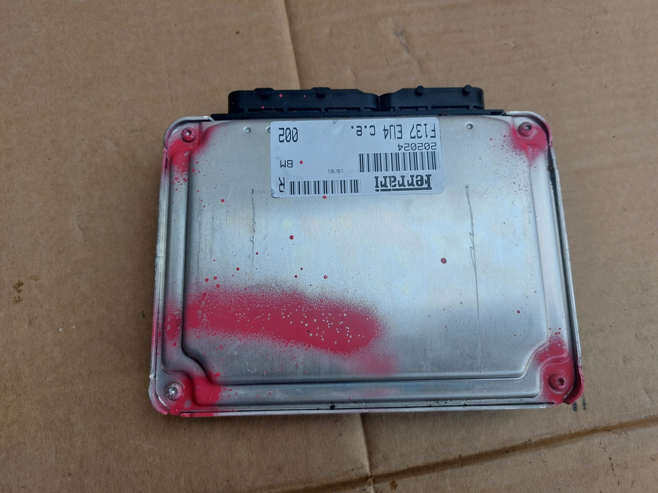 computer control unit of the engine FERRARI 612 SCAGLIETTI 04r