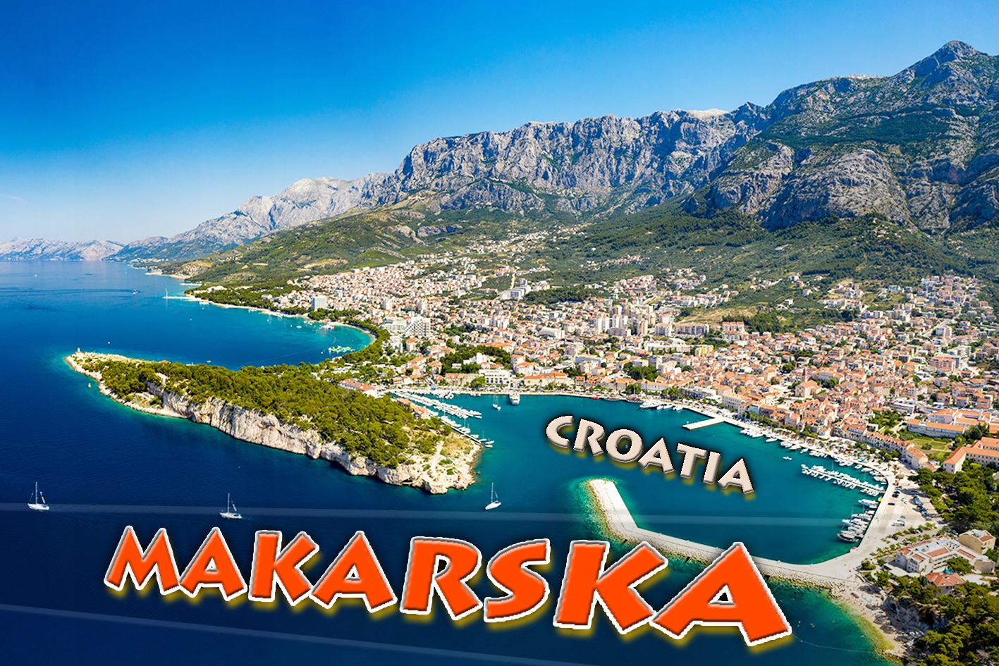 

Magnes na lodówkę miasta - Makarska
