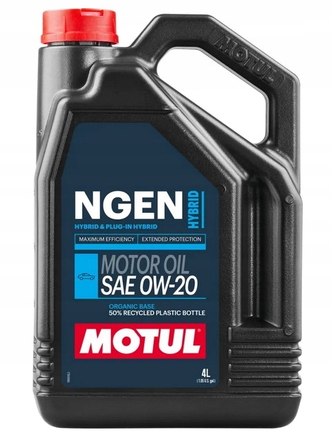 Olej Motul Hybrid 0W-20 5L Toyota Lexus Rodzaj syntetyczne